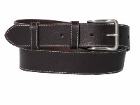 Men belts - Jeans Men belts - 99910990 / 40, nikelj saten Jeans moški usnjeni pasovi so izdelani iz govejega usnja debeline 3,5 - 4 mm, serija 110000. Naši jeans pasovi imajo izredne lastnosti glede trajnosti in trpežnosti. Usnjeni pasovi imajo zaponko na usnjenem jezièku z vijakom pritrjeno na jeans pas kar vam omogoèa enostavno krajšanje.